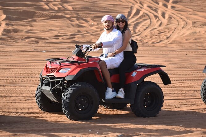 Evening Desert Safari With Quad Bike & BBQ Dinner/ Camel Trekking/ Sand Surfing - Good To Know