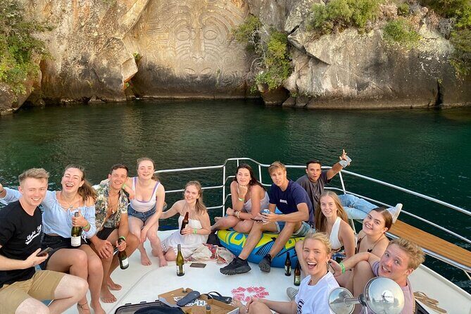 Evening Lake Taup Boat Charter Kakariki Catamaran - An Authentic Look at the Kakariki Catamaran Cruise