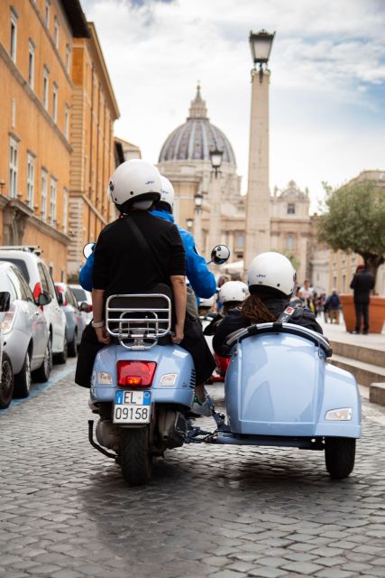 Evening Vespa Sidecar Tour With Italian Aperitivo - Panoramic Lookout Points