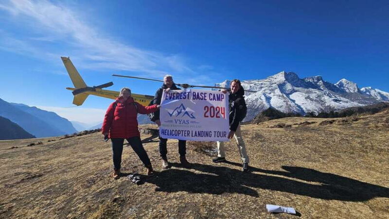 Everest Base Camp Helicopter Tour with Landings from KTM - The Experience in Detail