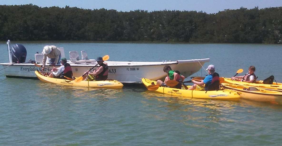 Everglades National Park: Boat Assisted Kayak Eco Tour - Kayaking the Everglades