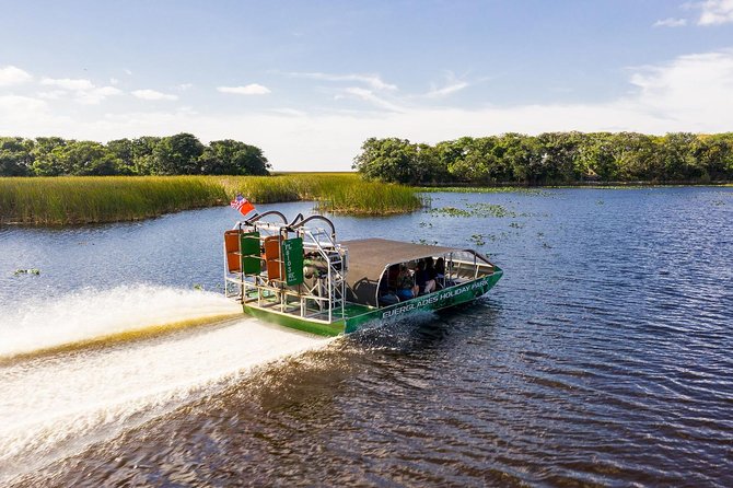Everglades VIP Airboat Tour With Transportation Included - Important Reminders