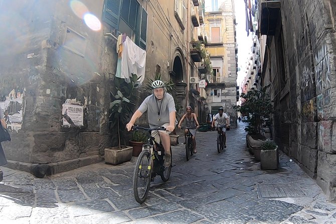 Exciting E-Bike(Pedal Assisted)Ride in the Heart of Naples - Highlights of the Coastal Journey