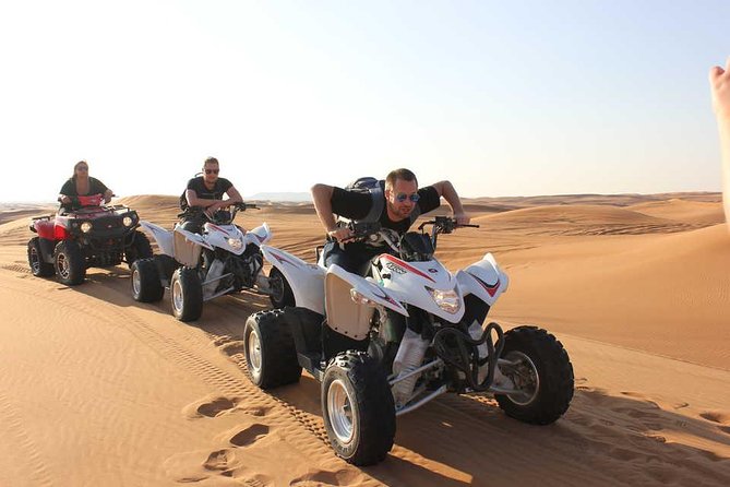 Exciting Morning Safari: Quad Biking, Sandboarding & Camel Ride! - Good To Know