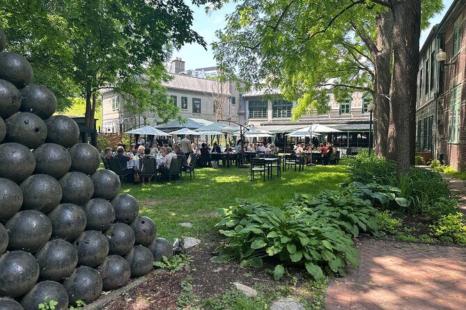 Exclusive Quebec Private Garrison Club Garden BBQ Luncheon - Key Points