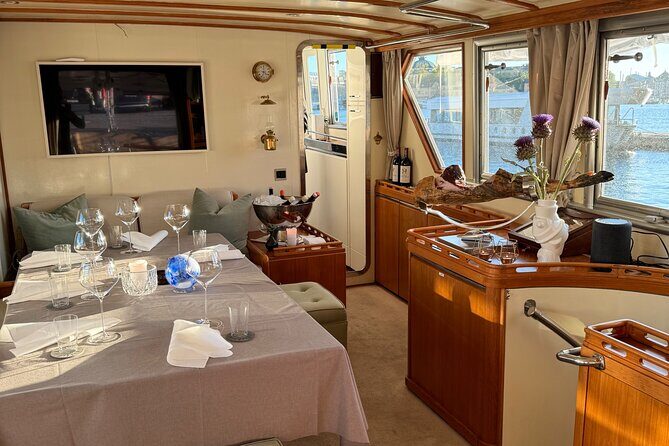 Exclusive Yacht Tour of Stockholm: sunset, dinner, lunch, cruise - The Sum Up