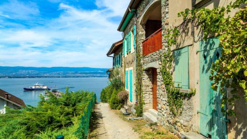Excursion From Geneva Nyon Yvoire Medieval Village By E-Bike - Scenic Stops and Sightseeing