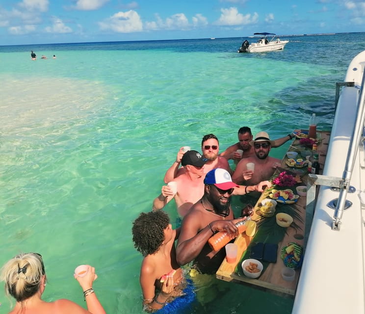 Excursion*** (Grand-Cul-De-Sac-Marin Feet in the Water) - Boat and Amenities