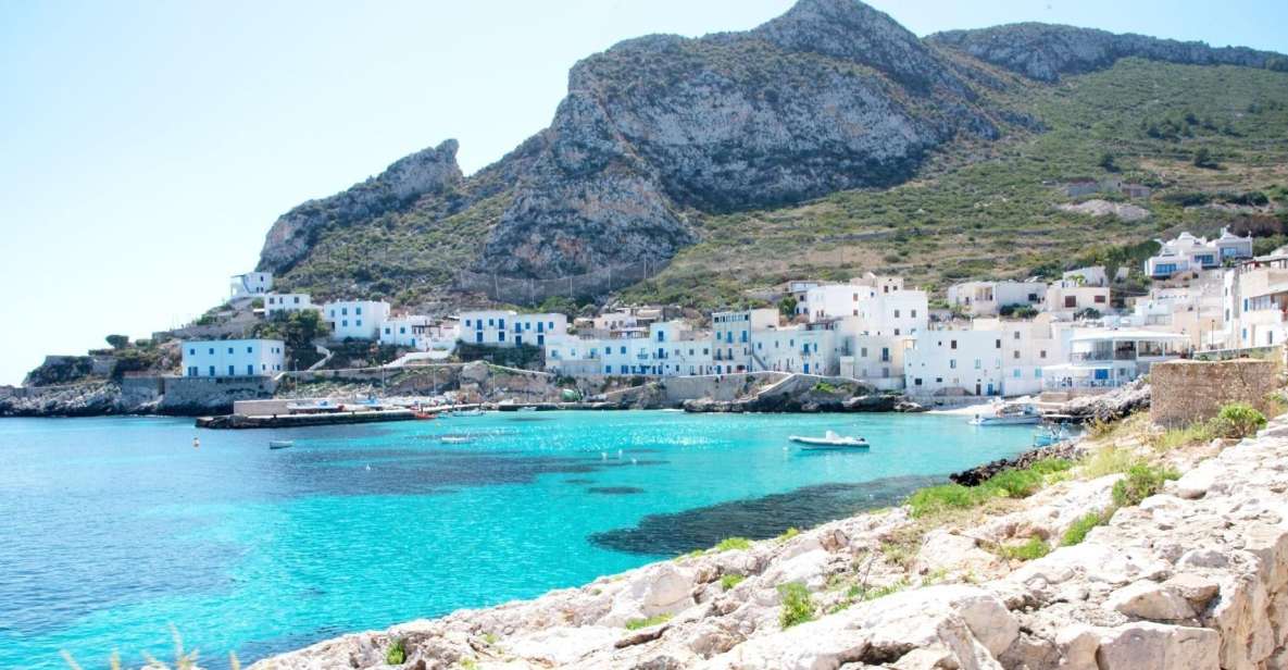 Excursion to Favignana and Levanzo by Dinghy From Marsala - Exploring Cala Azzurra and Cala Bue Marino