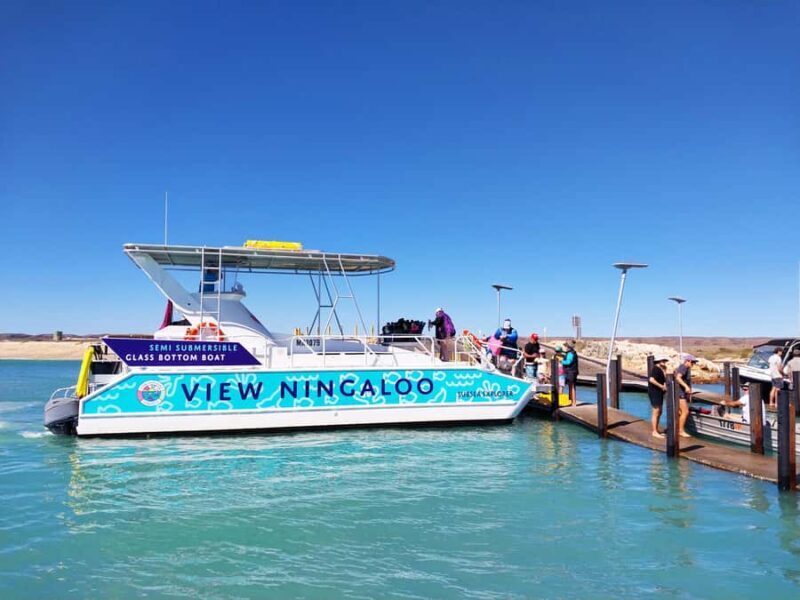 Exmouth: Ningaloo Semi-Submersible Glass Bottom Boat Tour - Key Points