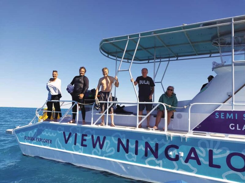 Exmouth: Ningaloo Semi-Submersible Glass Bottom Boat Tour - Practical Details and Booking