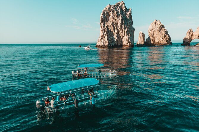 Experience the Clear Boat adventure & Cabo San Lucas City Tour - Key Points