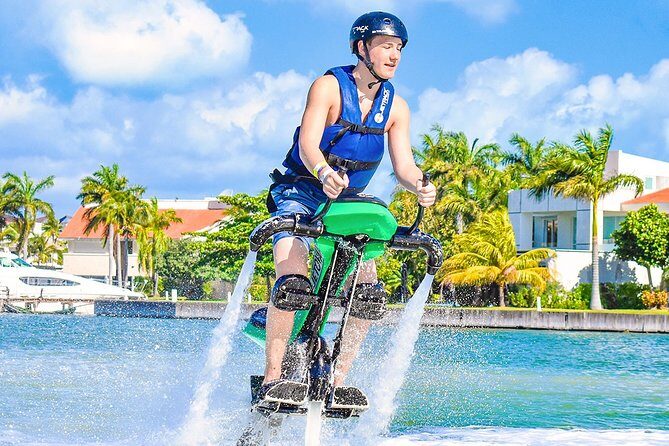 Experience the JETOVATOR water activity in CANCUN. Equipment included - Authentic Experiences and Traveler Tips