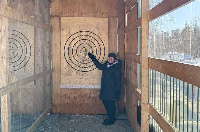 Experience the Thrill of Axe Throwing Activity - A Closer Look at the Location