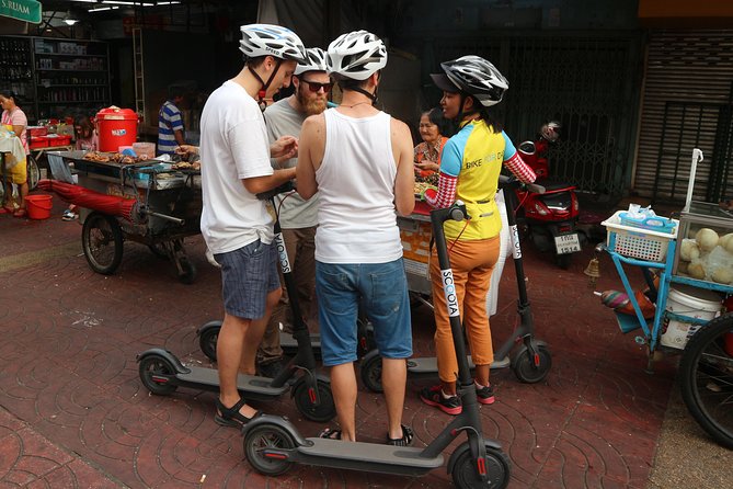 Explore Bangkok by E-Scooter & Try Street Food - Whats Included in the Tour
