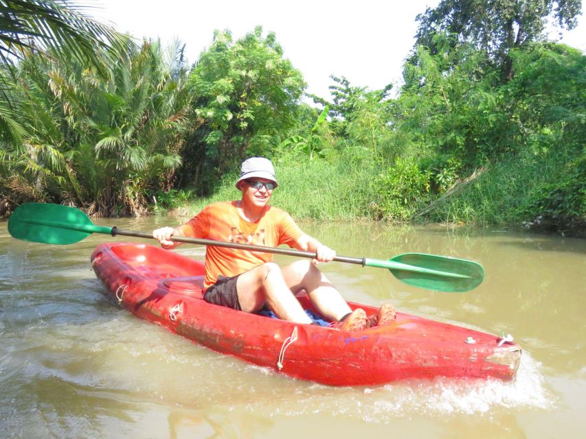 Explore Bangkok Jungle by Bike, Kayak & Boat - Small Group - Kayak Through Canals