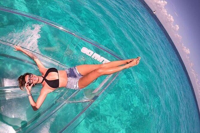 Explore Caribbean in a Transparent Boat in Isla Mujeres - The Route and Key Stops
