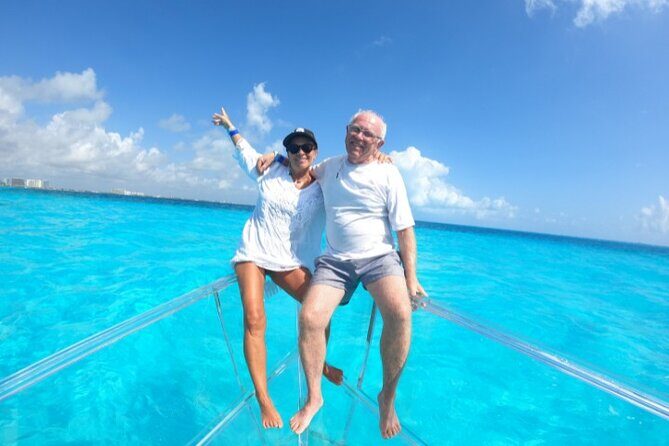 Explore Caribbean in a Transparent Boat in Isla Mujeres - Price and Value