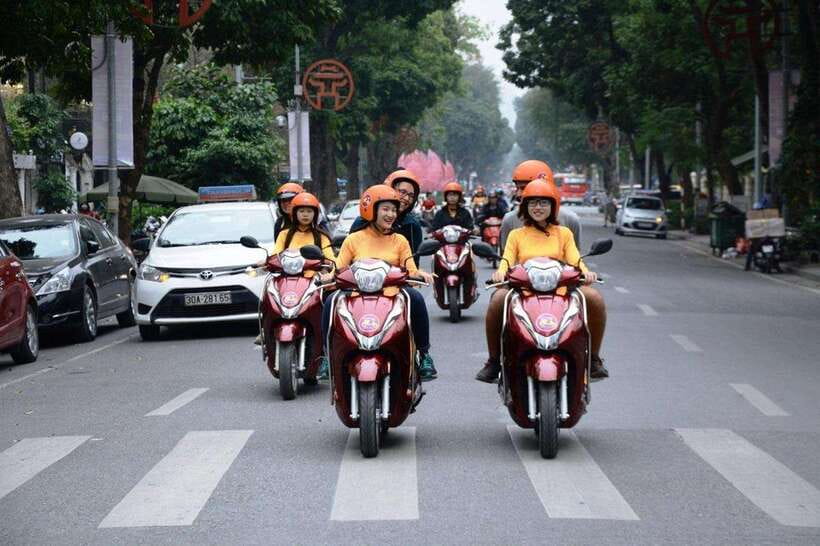 Explore Hanoi City Insight by Motorbike/Jeep/Vintage Vespa - Scenic Experiences