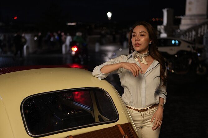 Explore Night Life in Rome with A Vintage Car Fiat 500 - The Itinerary: A Nighttime Journey Through Rome