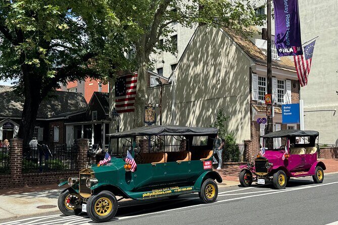 Explore Philadelphia via Vintage Car or Electric cart - FAQ