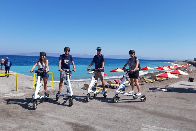 Explore the New Town and the Medieval Town of Rhodes on Scooters - 3 Hours - Meeting Point and Pickup