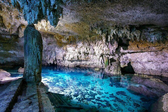 Explore the Tulum ruins, incredible cenotes and a famous sculpture. - Included and Optional Extras