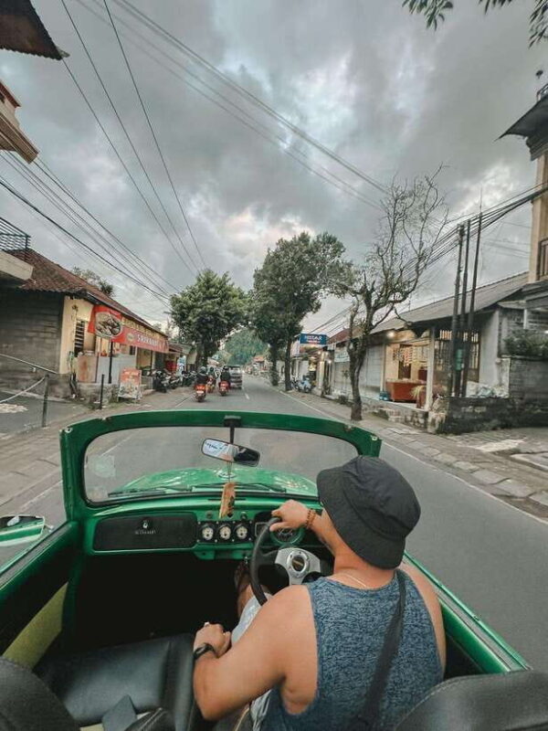 Explore Ubud with Volkswagen Beetle/Safari 181 - Whats Included and Whats Not