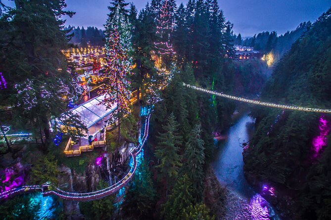 Explore Vancouver City & Capilano Suspension Bridge Canyon Lights - Highlights and Customer Feedback