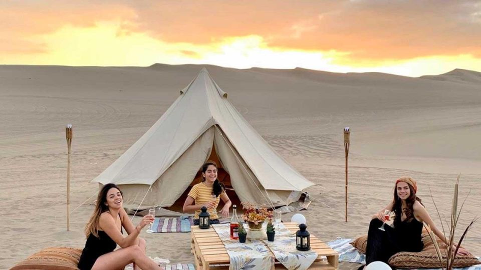 Exploring Night Magic: From Ica to the Huacachina Desert - Camping in the Heart of the Desert
