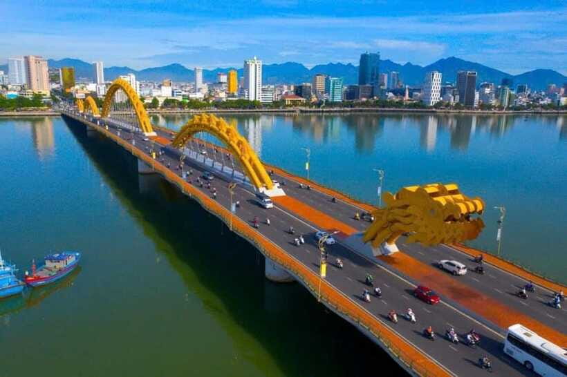 Exploring the Most Livable City in Vietnam - Da Nang - Experiencing the Dragon Bridges Spectacle
