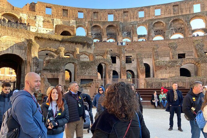 Express Colosseum with Arena Floor Guided Tour - Organization and Logistics