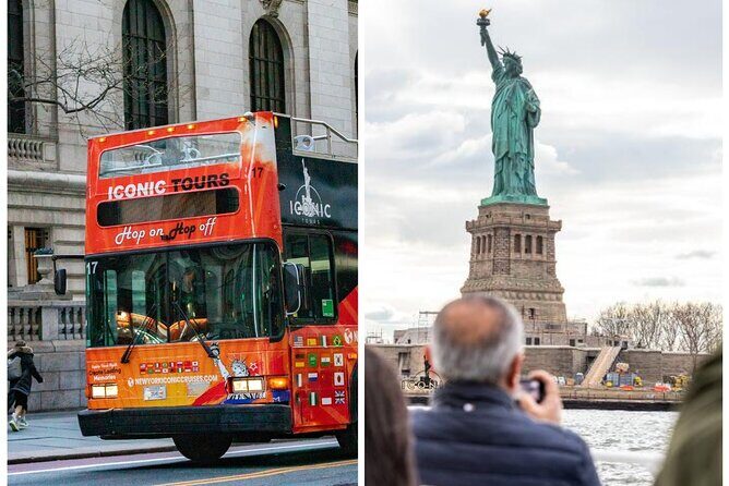 Express Sightseeing Bus Tour with Statue of Liberty Cruise Combo - What to Expect from the Tour
