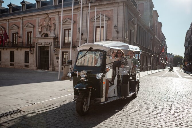 Express Tour of Madrid in Private Eco Tuk Tuk - Eco-Friendly Transportation