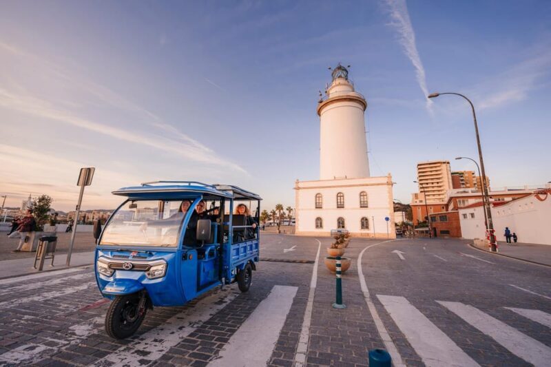 Express tuktuki tour in Malaga: Gibralfaro Viewpoint and Photography - The Guides: Knowledgeable and Friendly
