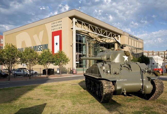 Expressions of America - Outdoor Sound & Light Show at The National WWII Museum - Location and Accessibility
