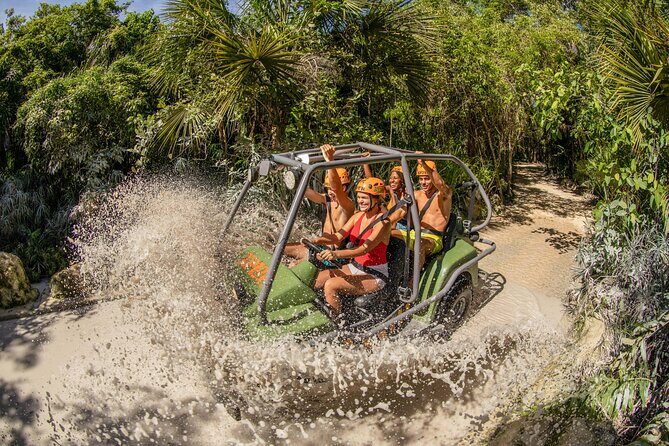 Extrem Day at Xplor Park with Zip-lines, 4x4 Vehicles Transportation from Cancun - Key Points