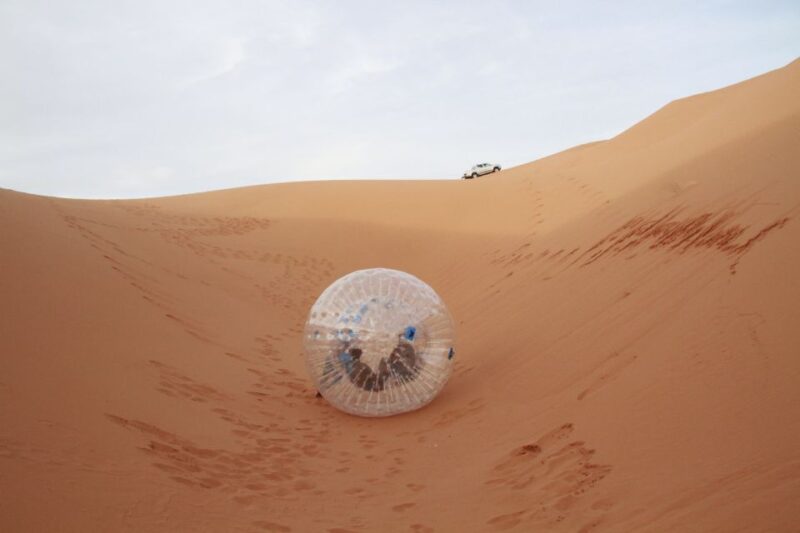 Extreme Adventure With Harness Zorbing in Merzouga Dunes - Good To Know