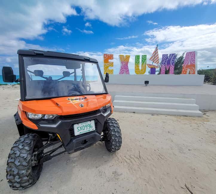 Exuma,Bahamas: 6-Seater Buggy Rental with Bluetooth speaker - Why Rent a Buggy in Exuma?