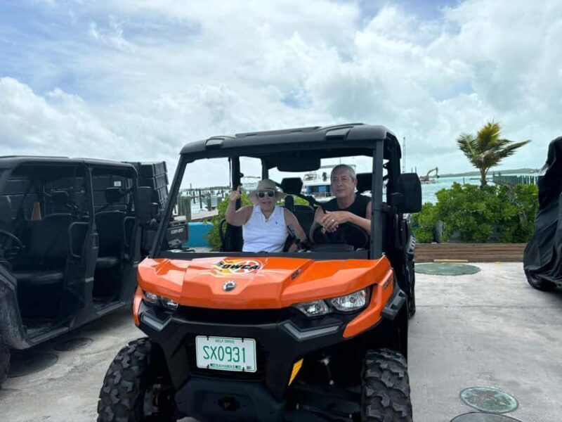 Exuma,Bahamas: 6-Seater Buggy Rental with Bluetooth speaker - Who Should Consider This?