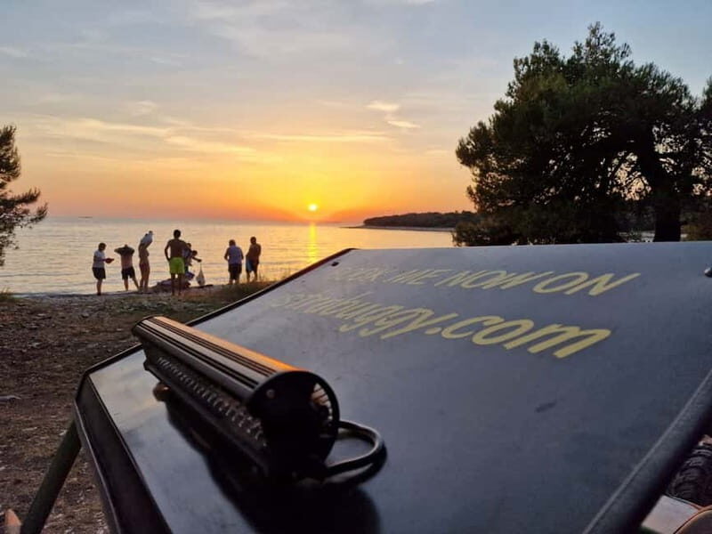 Faana: Sunset Buggy Tour with a possibility of swimming - Key Points