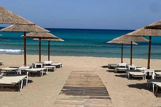 Falasarna Beach Private Jeep Tour with sunbeds & lunch - What to Expect: A Well-Organized, Relaxed Day