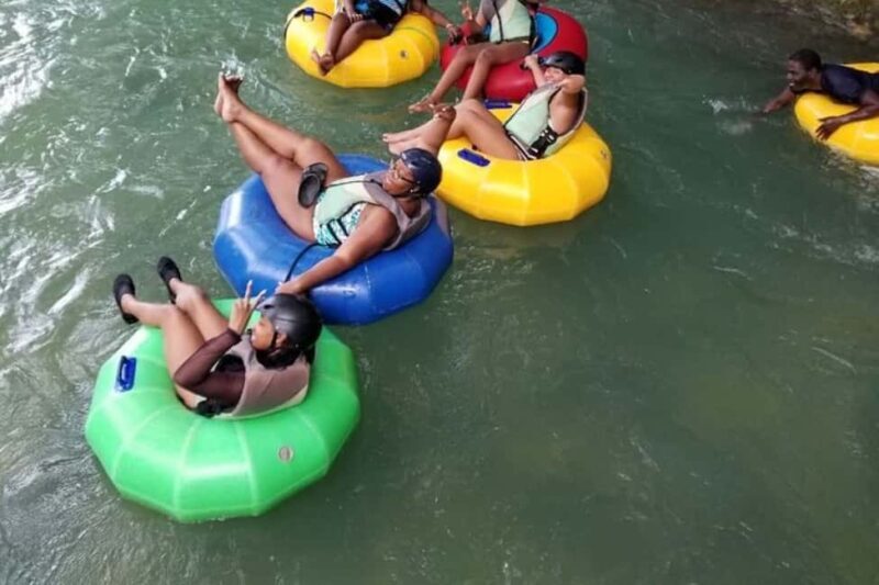Falmouth: Dunn's River Falls & River Tubing with Lunch - Key Points