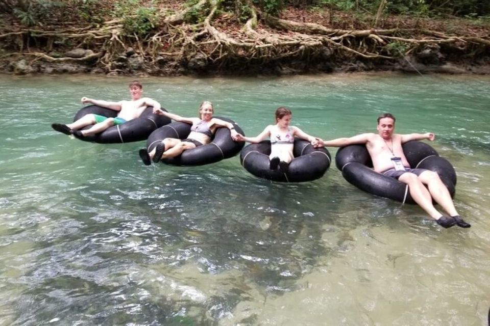 Falmouth: Dunns River Falls & River Tubing With Lunch - Dunns River Falls Climb