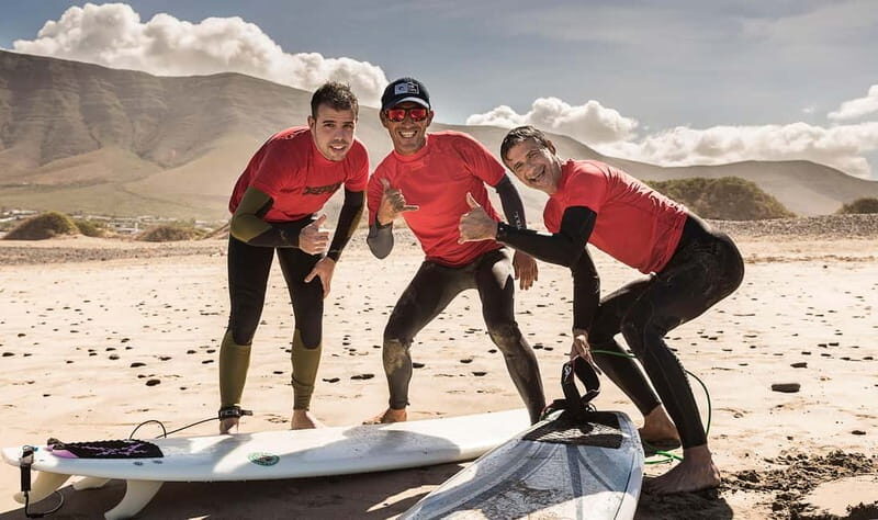Famara Surf Lesson with a real Pro - The Water, the Views, and the Environment