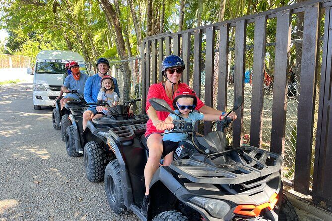 Family ATV Tour & Monkey Private Van - Key Points