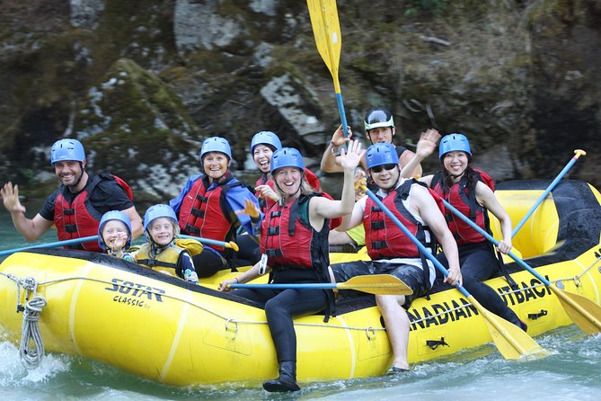 Family Friendly Cheakamus Splash Rafting - Meeting and Pickup Details