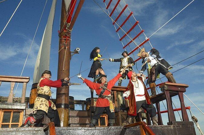 Family Fun in the Sun on a real Wooden Pirate Ship - FAQ