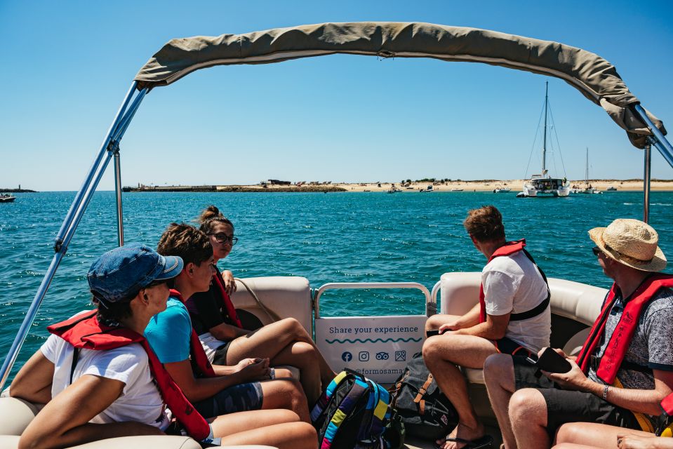 Faro: Deserta Island and Farol Island Catamaran Boat Trip - The Experience at a Glance