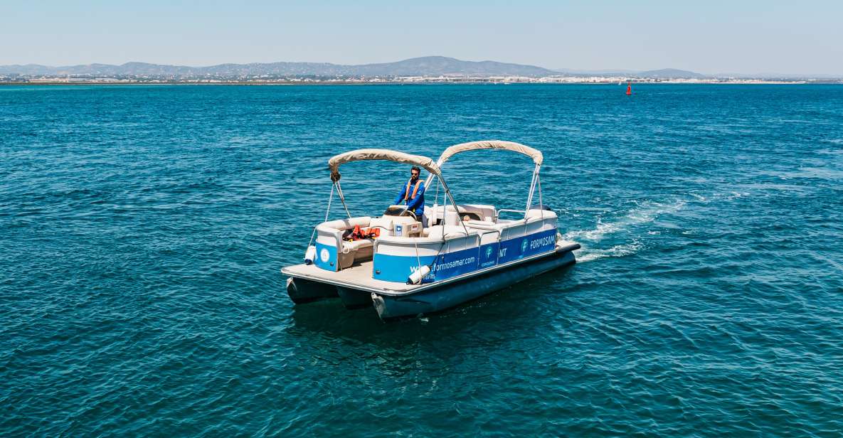 Faro: Deserta Island and Farol Island Catamaran Boat Trip - Inclusions